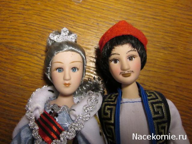 Куклы в исторических костюмах - ДеАгостини - тест