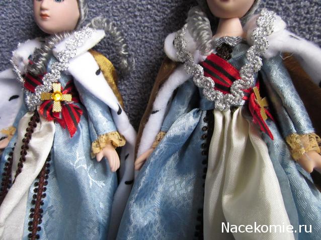 Куклы в исторических костюмах - ДеАгостини - тест