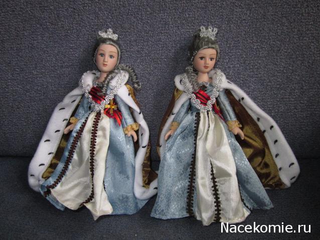 Куклы в исторических костюмах - ДеАгостини - тест