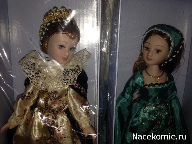 Куклы в исторических костюмах - ДеАгостини - тест