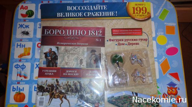 Историческая диорама "Бородино 1812" - Ашет - тест