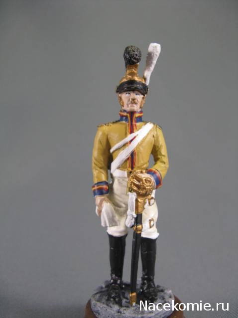 Наполеоновские войны №106 Рядовой Саксонского кирасирского полка "Garde du Corps" ("Гард дю Кор"), 1812г.
