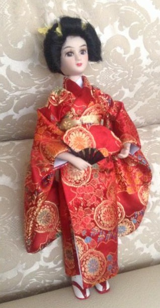 Куклы в Костюмах Народов Мира Спецвыпуск №1 - Кукла в японском свадебном костюме