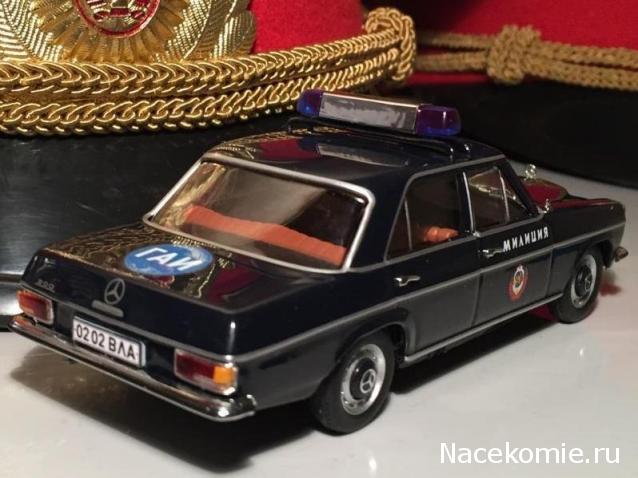 Полицейские Машины Мира №70 - Mercedes-Benz W114