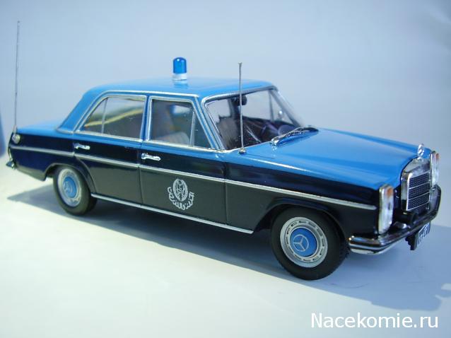 Полицейские Машины Мира №70 - Mercedes-Benz W114