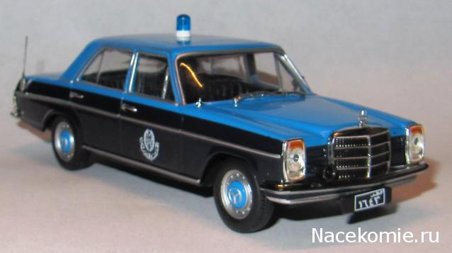 Полицейские Машины Мира №70 - Mercedes-Benz W114