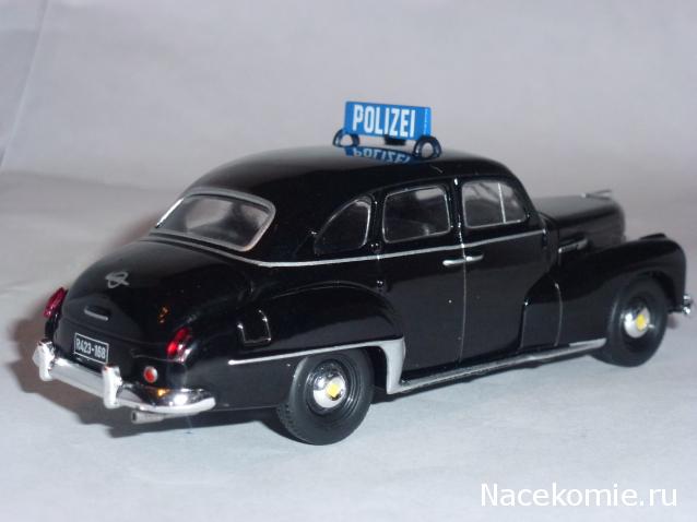 Полицейские Машины Мира №68 - Opel Capitan 1951
