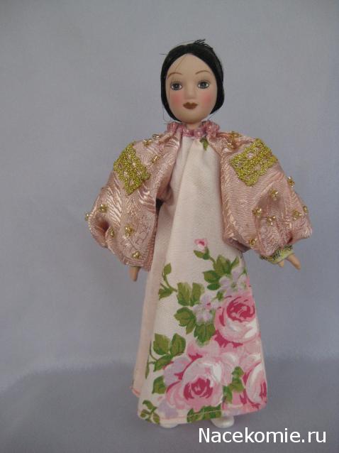 Куклы в народных костюмах №97 Кукла в праздничном костюме уральской казачки
