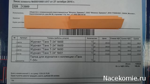Танк Т-34 - График выхода и обсуждение