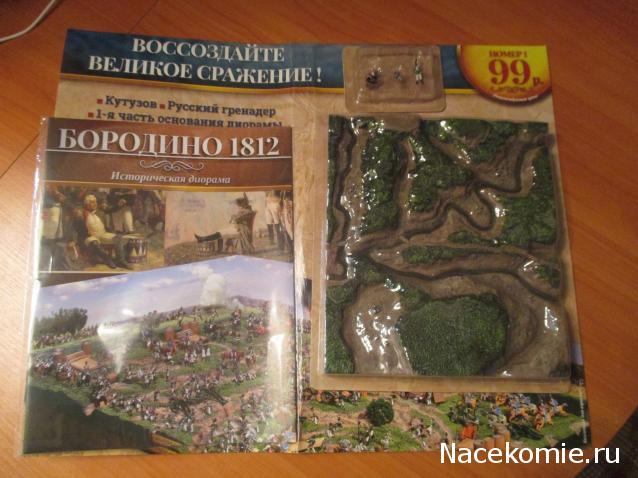 Историческая диорама "Бородино 1812" - Ашет - тест