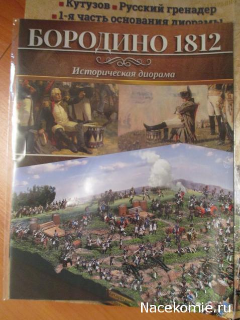 Историческая диорама "Бородино 1812" - Ашет - тест