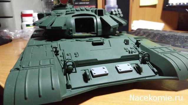 Танк Т-72 - Доработки модели