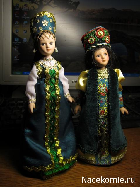 Куклы в Костюмах Народов Мира - Игра "Зимние сказки"