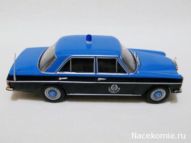 Полицейские Машины Мира №70 - Mercedes-Benz W114