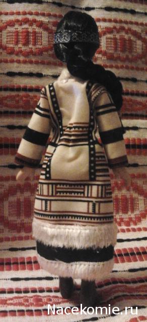 Куклы в народных костюмах №100 Кукла в нганасанском женском костюме