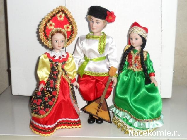 Куклы в народных костюмах – "Девчушки-болтушки"
