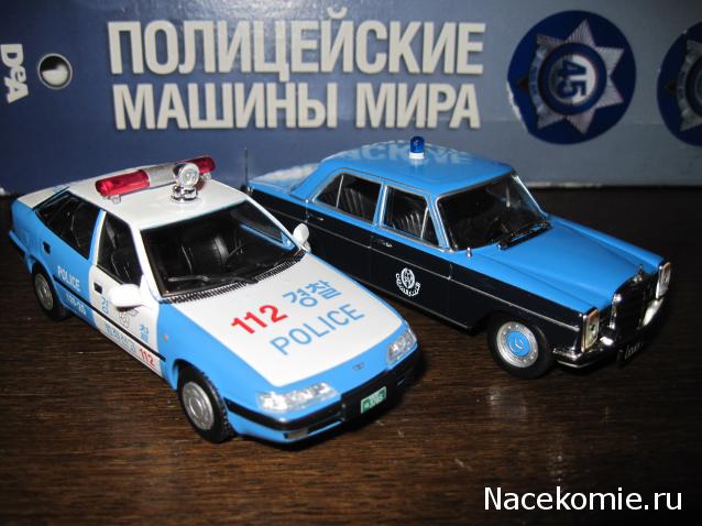 Полицейские Машины Мира №71 - Daewoo Espero S