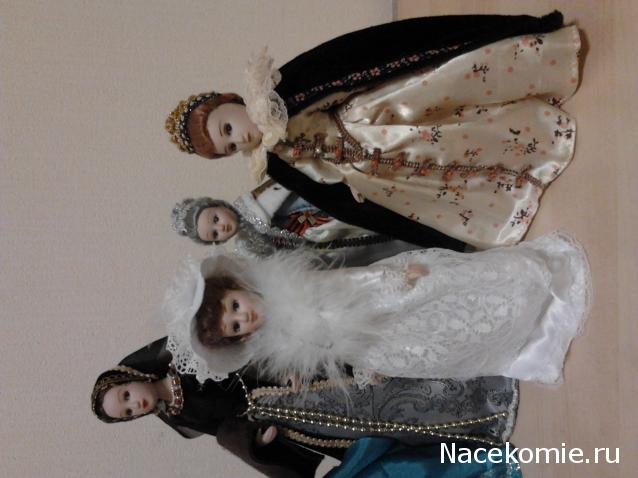 Куклы в исторических костюмах - ДеАгостини - тест