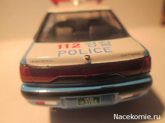 Полицейские Машины Мира №71 - Daewoo Espero S