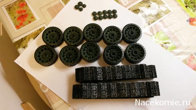 Танк Т-34 - Сборка ходовой части