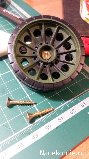 Танк Т-34 - Сборка ходовой части