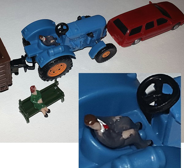 Железная Дорога в Миниатюре №64 - Трактор