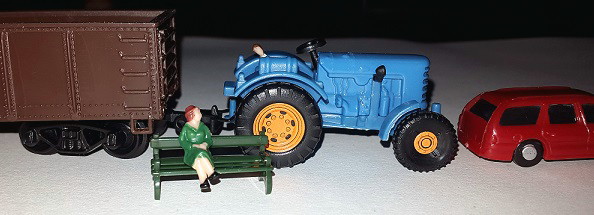 Железная Дорога в Миниатюре №64 - Трактор