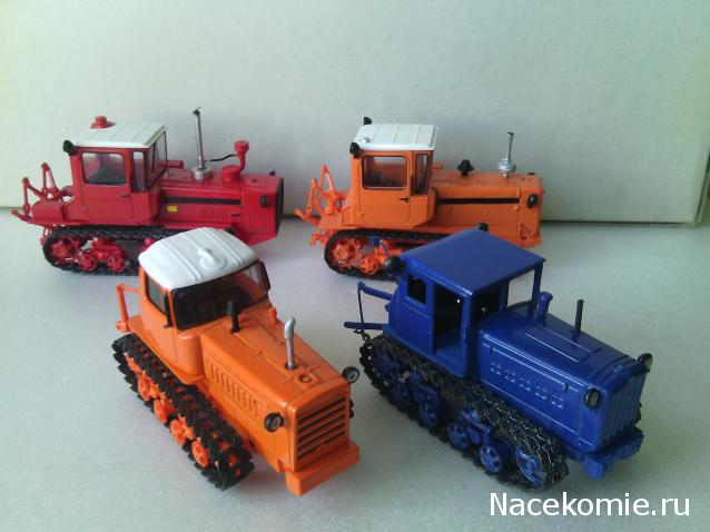 Фото наших коллекций тракторов