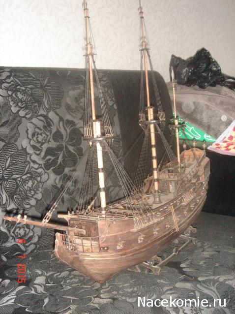 Собери Чёрную Жемчужину. Сборка корпуса.