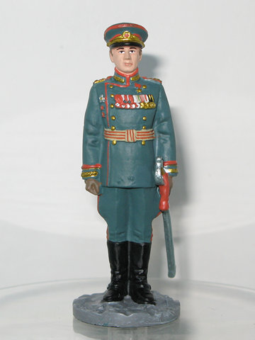 Солдаты ВОВ №80 - Генерал-полковник в парадной форме для строя, 1945 г.