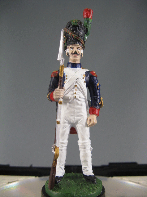 Наполеоновские войны №107 Сержант полка пеших егерей Императорской Старой гвардии, 1812 г.