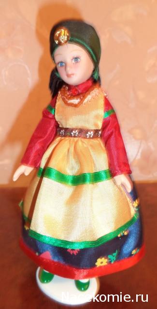 Куклы в народных костюмах №53 Кукла в летнем иркутском (семейском) костюме
