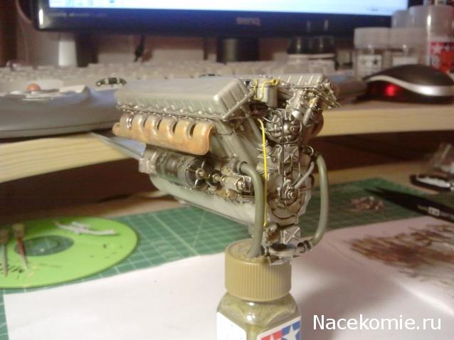 Танк Т-34 - Сборка силового агрегата