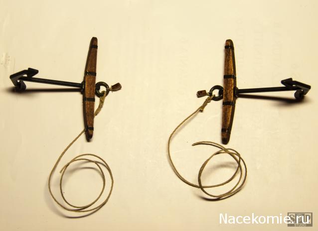 Собери Чёрную Жемчужину. Рангоут и такелаж.