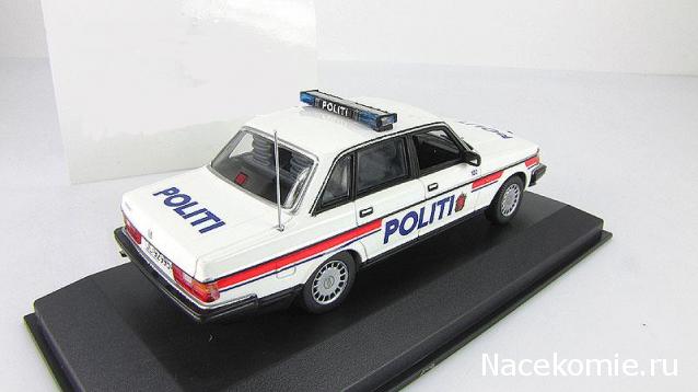 Полицейские Машины Мира №73 - Volvo 244