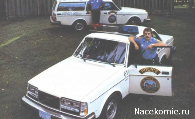 Полицейские Машины Мира №73 - Volvo 244