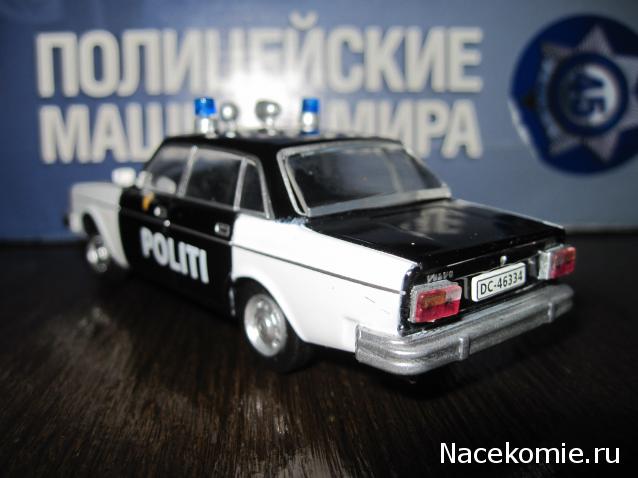 Полицейские Машины Мира №73 - Volvo 244