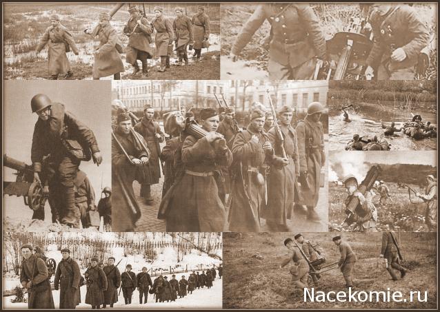 Солдаты ВОВ №78 - Пулеметчик стрелковых частей РККА, 1943–1945 гг.