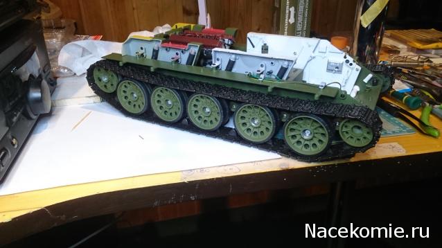 Танк Т-34 - Фотоотчёты по сборке модели