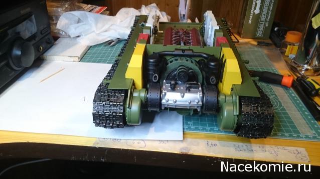 Танк Т-34 - Фотоотчёты по сборке модели