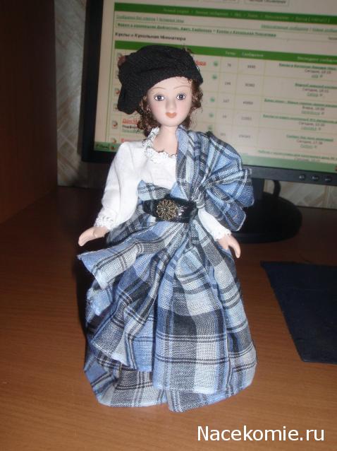 Куклы в Костюмах Народов Мира №30 Великобритания - Шотландия