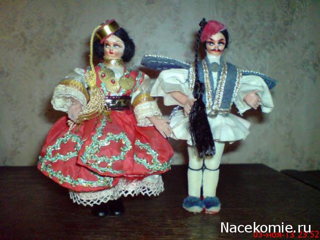 Куклы в этнических костюмах