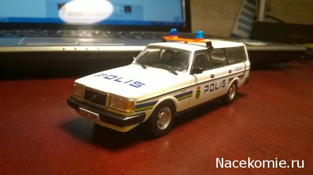 Полицейские Машины Мира №56 - Volvo 240