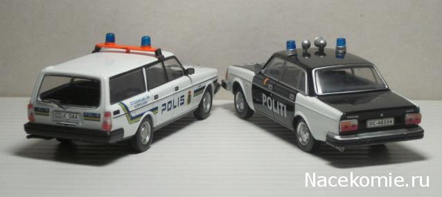 Полицейские Машины Мира №73 - Volvo 244