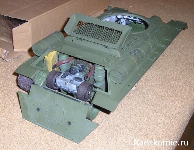 Танк Т-34 - Фотоотчёты по сборке модели