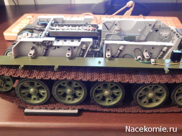 Танк Т-34 - Сборка ходовой части