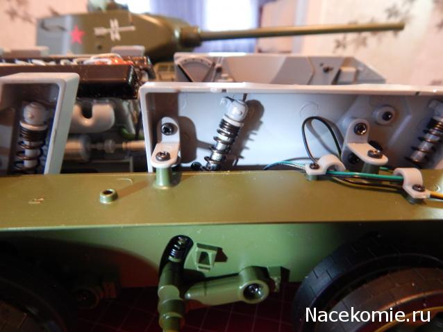 Танк Т-34 - Сборка ходовой части