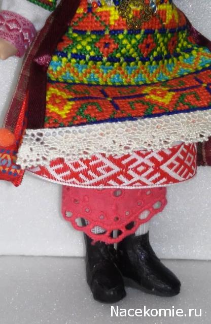 Куклы в народных костюмах №21 Кукла в праздничном костюме Калужской губернии