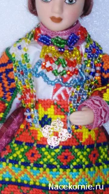 Куклы в народных костюмах №21 Кукла в праздничном костюме Калужской губернии