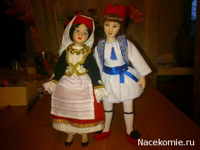 Куклы в Костюмах Народов Мира №22 - Греция
